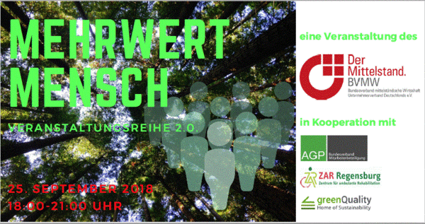 Flyer BVMW-Veranstaltung "Mehrwert Mensch" Flyer BVMW-Veranstaltung "Mehrwert Mensch"